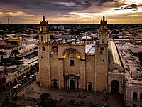 Catedral de San Ildefonso, Mérida, Yucatán. Author: Patrickrichaud