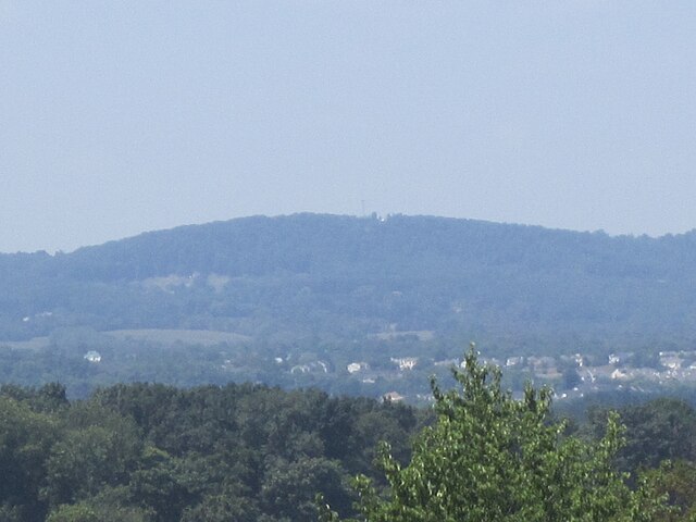Catoctin Mountain, located north of Frederick
