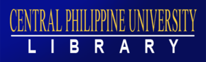 Centra filipina Universitata Biblioteko Banner.png