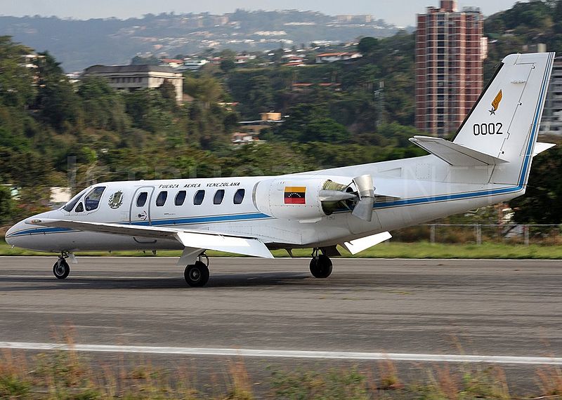 File:Cessna 550 Citation II, Venezuela - Air Force JP6526954.jpg