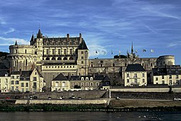 Château d'Amboise depuis l'île