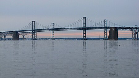 Chesapeake Bay Bridge viewed from Sandy Point State Park.jpg
