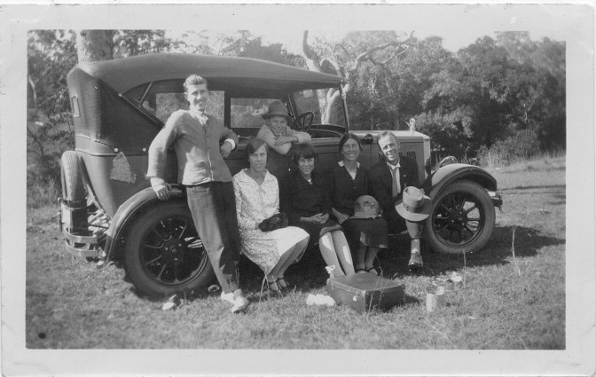 File:Church picnic with Rix family car 1940s.tif