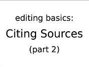 Fichier:Citing sources tutorial, part 2.ogv