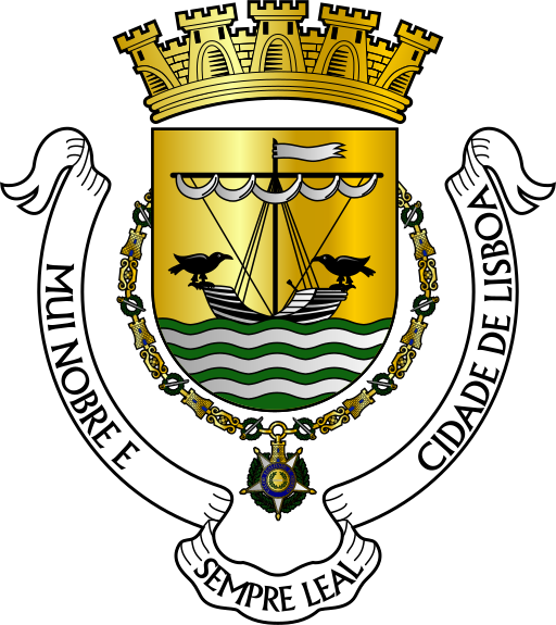 File:Coat of Arms of Lisbon.svg