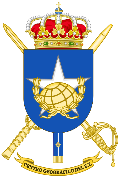 File:Coat of Arms of the Geography Centre of the Spanish Army.svg