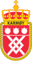 Coat of arms of HNoMS Karmoy (2007).svg