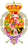 Bourbonin Isabellan (1851–1931) vaakuna Asturian prinsessana ja leskenä.svg