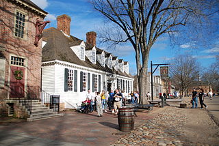 Colonial Williamsburg open-air museum