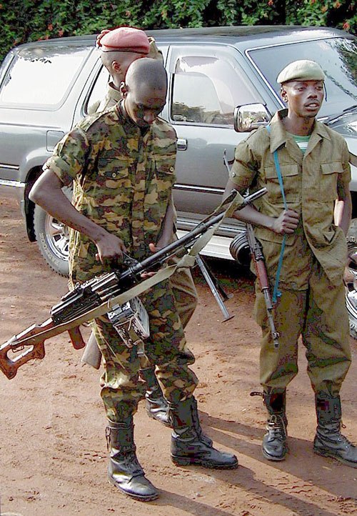 Image: Congolese soldier