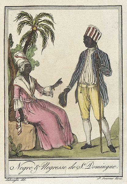A rich Creole planter of Saint-Domingue with his wife