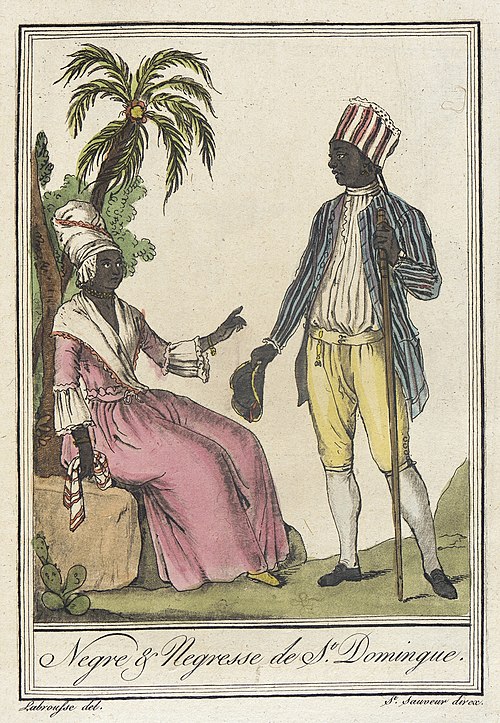 A rich Creole planter and his wife