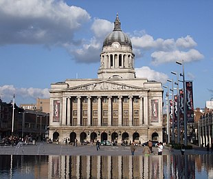 Nottingham Council House.