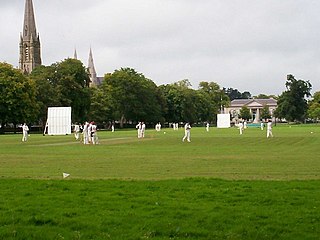 The Mall, Armagh Cricket ground in Northern Ireland