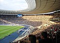 Stadion Olimpijski wypełniony po brzegi podczas meczu Hertha BSC – Liverpool F.C.
