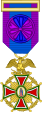 Cruz de Oficial de la Segunda y Tercera Época de la Orden Imperial de Guadalupe