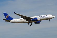 Ein Airbus A330-200 der Cyprus Airways