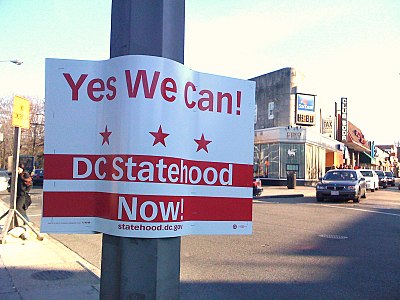 DC Statehood Now., From WikimediaPhotos