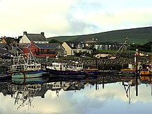 Some of the writing sessions took place in Dingle, Ireland. Dingleharbour.jpg