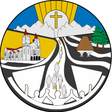 Sigillo della diocesi di Baguio vectorized.svg