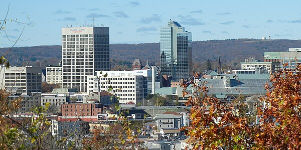 Image: Downtown Worcester, Massachusetts
