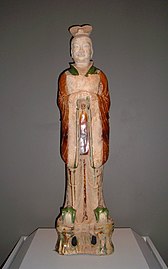 Figurka grobowa, VII-VIII wiek. Cantor Arts Center przy Uniwersytecie Stanforda