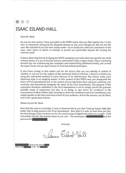 File:Eiland-Hall letter to Glenn Beck.pdf