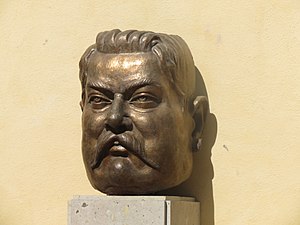 Estatua del Museo José Guadalupe Posada en Aguascalientes, Ags.