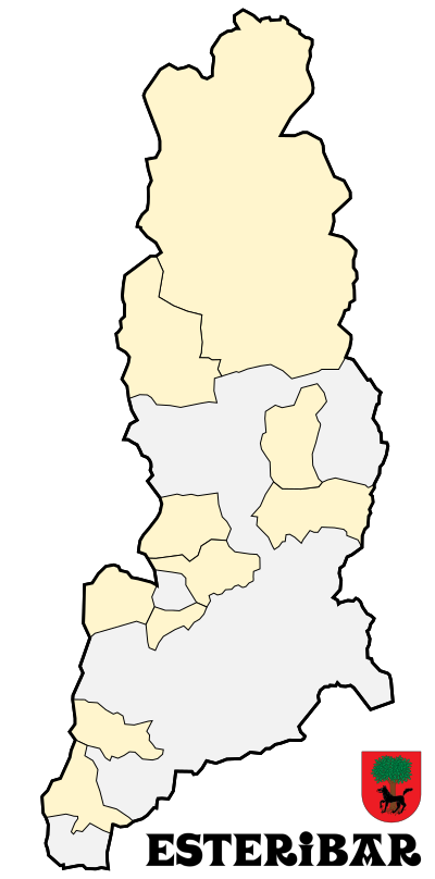 Esteribar - mapa.svg