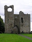 Etal Castle Gate Tower, South Curtain Wall und South West Tower