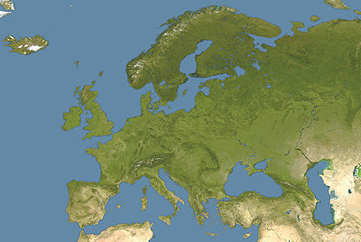 Lokacijska karta Europa