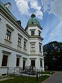 External detail on Ujazdów Castle at Łazienki Park, Warsaw.