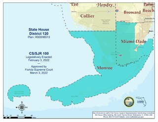 <span class="mw-page-title-main">Florida's 120th House of Representatives district</span> American legislative district