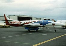 The Multi Mission Surveillance Aircraft in Australia, early 1990s Fairchild SA-227AC Metro III MMSA PER Wheatley.jpg
