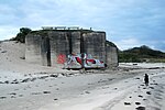 Bunker, som utgorde en del av Atlantvallen