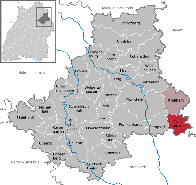 Fichtenau - Localizazion
