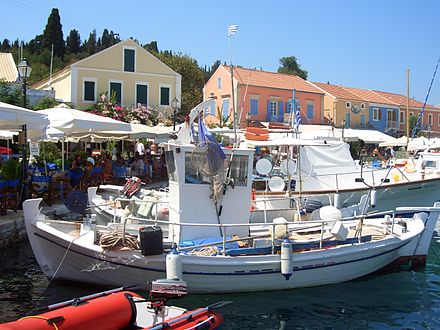 Fiscardo, Venetian architecture in Northern Cefalonia.