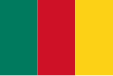 Former (first) flag of Cameroon (29 October 1957 - 01 October 1961)