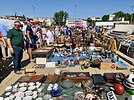 Flea market at Zamkowy Square in Lublin, Aug 2019, 04.jpg
