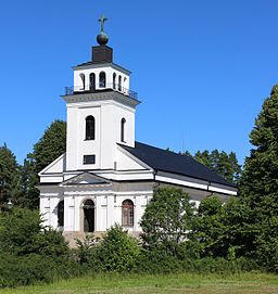 Fossjords kirke i juli 2016