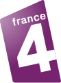 Logo of France 4 from September 19, 2011 to March 28, 2014