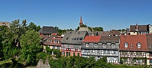 Höchster Altstadt: Entwicklung, Gefahren für den Baubestand, Historische Bauwerke