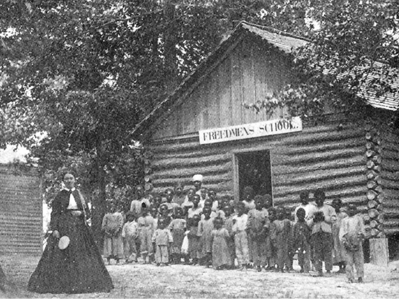File:Freedmen's School, James Plantation, North Carolina.png