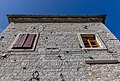 Front facade of Crkva Blažene Djevice Marije, Plomin, Istria County, Croatia.jpg