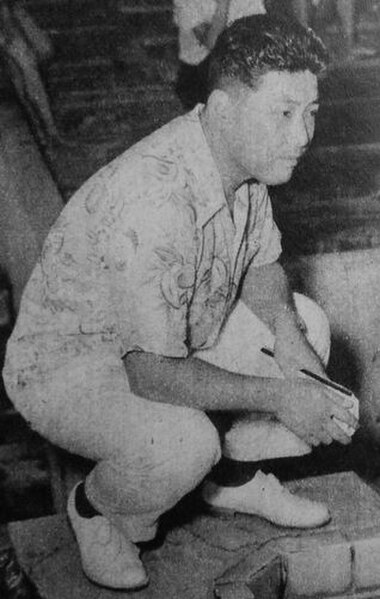 Furuhashi Hironoshin, past president of the JOC
