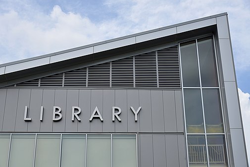 The roof of Gaithersburg Library