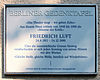 Placa memorial Hans-Rosenthal-Platz (Schöb) Friedrich Luft.jpg