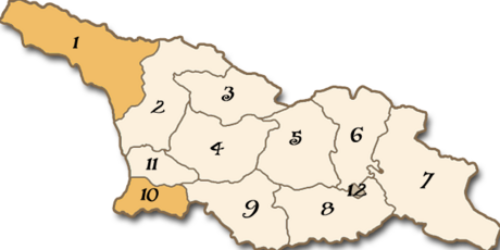 География грузии