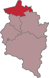 Map of the judicial district of Bregenz