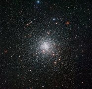 L'amas globulaire M4 photographié par télescope de 2,2 mètres MPG-ESO de l'Observatoire de La Silla.